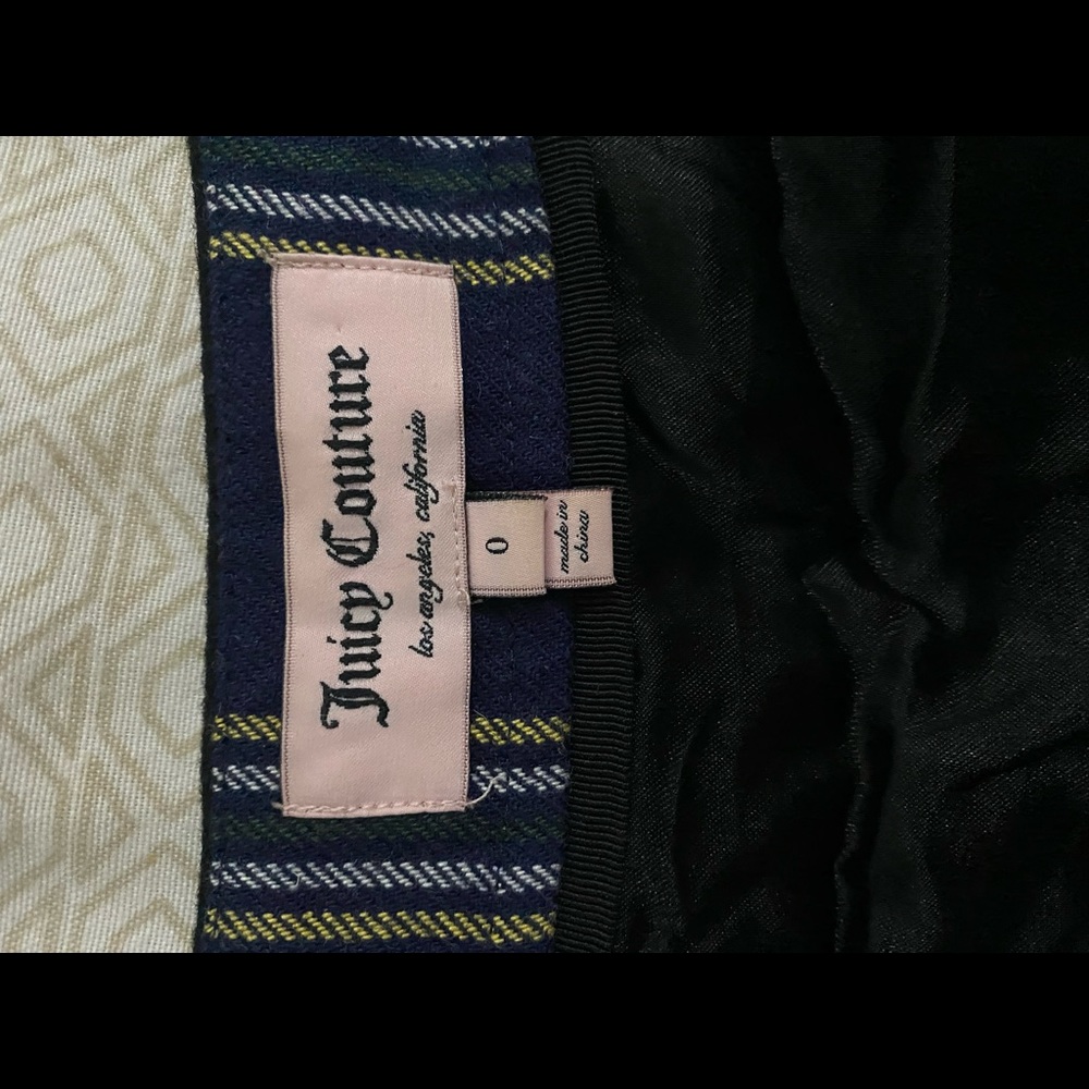Juicy Couture Plaid Punk Skirt - Picture 2 of 4